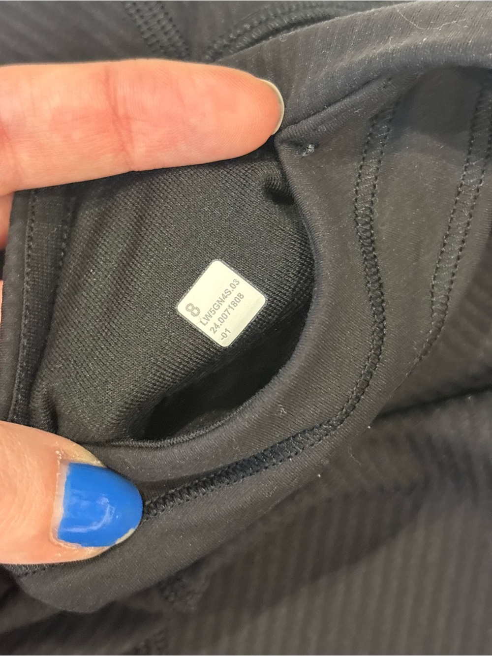Lululemon Wunder Train Ribbed Tight 25” - Picture 5 of 7